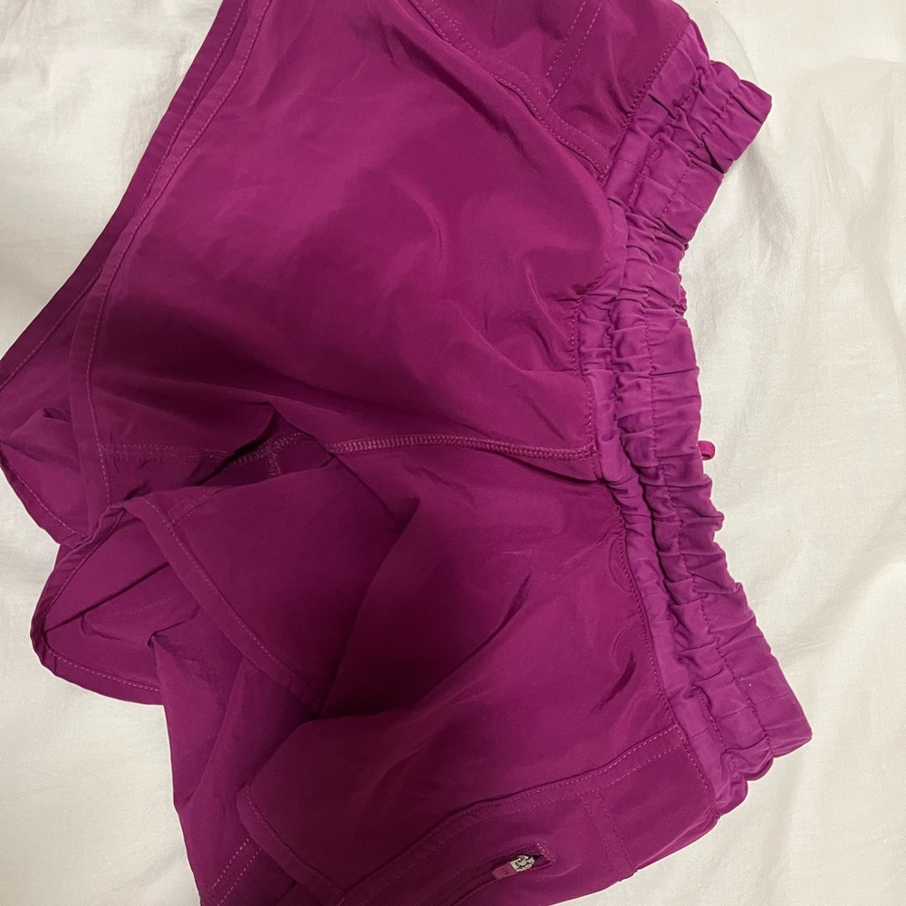 Magenta/Purple Tracker Lululemon Shorts